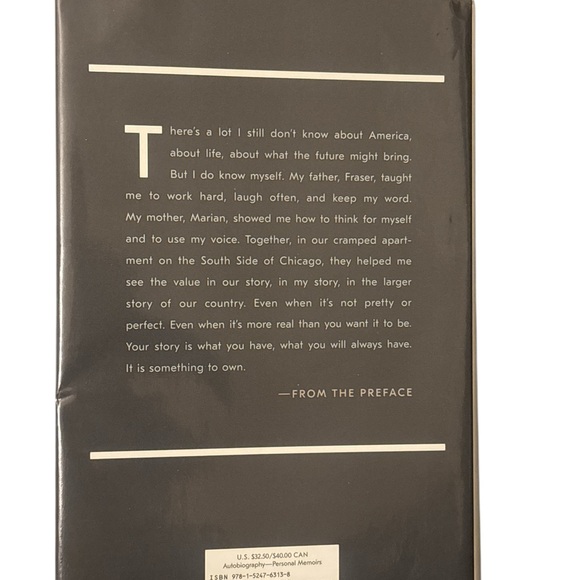 Hardcover BECOMING MICHELLE OBAMA - Picture 2 of 4